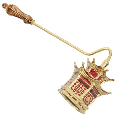 Healifty Éteignoir Bougie Manche Long Bouchon Éteindre Bougies Chauffe-Plat Piliers Design Vintage Antidérapante Facile Utiliser