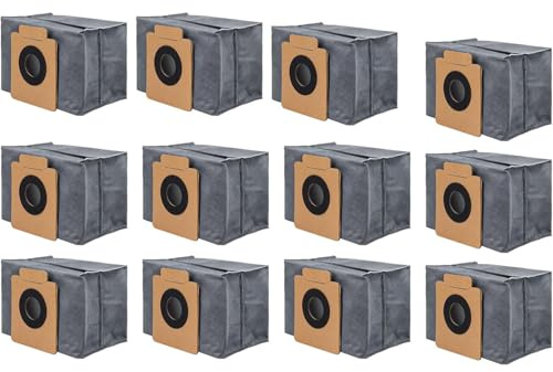 Set Of 12 Practical Bag Easy Installation Vacuum Cleaners Nonwovens Collection For Allergy Sufferers Vacuum Bags