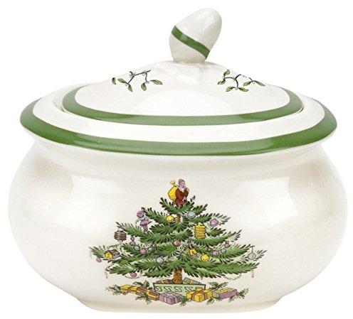Spode, Zuccheriera Albero di Natale, 0.45L