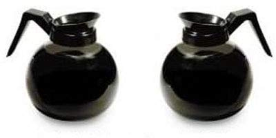 3 Pint Glass Coffee Jug, Decanter Twin Pack