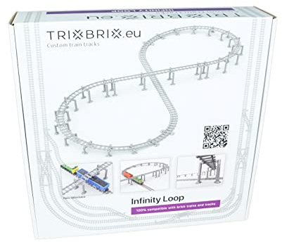 Trixbrix.eu Infinity Loop Compatible with Lego 60197 60198 10277 60205 60238