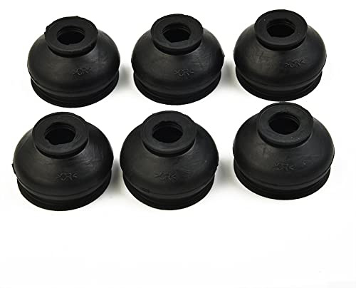 Lot de 6 housses anti-poussière en caoutchouc pour joint de direction de voiture - Convient pour une large gamme de véhicules