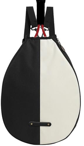 Shurzzesj Tennistasche, Badminton- -Tasche, verstellbarer Riemen, Tennisschlingtaschen für Badmintonschläger, Squashschläger und anderes Zubehör