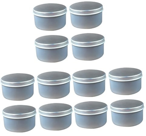 SEWACC 12 Stk Geschenkboxen für Hochzeiten Kerzendosen selber machen Getränkehalter Reisebehälter für Kerzen Kaffeetassenständer Kerzendosen können candle making kit kerzenherstellung kit