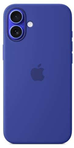 Apple Custodia MagSafe cover in silicone per iPhone 16 Plus - Blu oltremare ​​​​​​​