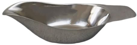 Salsera de acero inoxidable para salsa, bote de salsa de carne occidental, cubeta de salsa de pimienta, salsa, bote para la familia