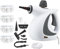 2025 Upgraded Handheld Pressurized Steam Cleaner,Power Washer，with 1 Set Accessories, Multi-Purpose Steamer for Cleaning Car, Furniture, Floor, Upholstery, Grout and Tile (1 set+4 fabrics)