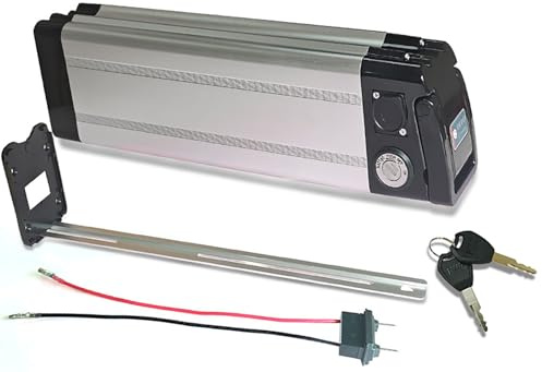 Batería De Iones De Litio 24V 10Ah 13Ah 20Ah, Batería Bicicleta Eléctrica con BMS Y Cargador, Resistente Al Agua, para Motocicletas Eléctricas Y Ciclomotores 24V 10Ah