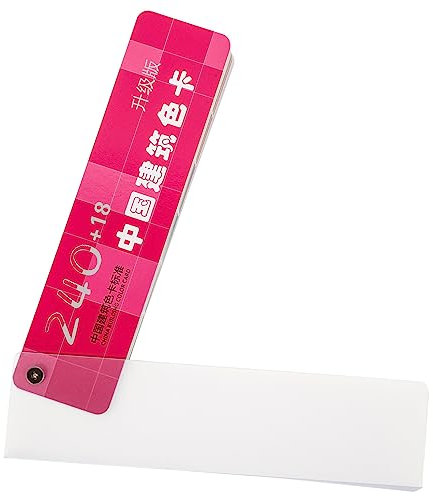 KITANDOVE 1Satz Professionelle Farbkarte für Architektur und Malerei Farben Abgerundete Ecken Einfach zu Bedienen zur Farbidentifizierung und Auswahl Verarbeitung