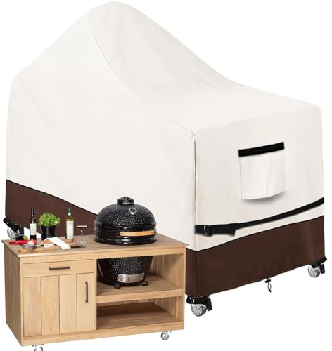 Copertura per griglia resistente e impermeabile, 152 cm, resistente, per barbecue, per esterni, carbone, propano, tavolo, cortile, patio, portico, prato, cortile,