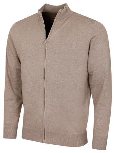 Calvin Klein Homme Cleveland Gilet zippé - Beige Avoine chiné - S