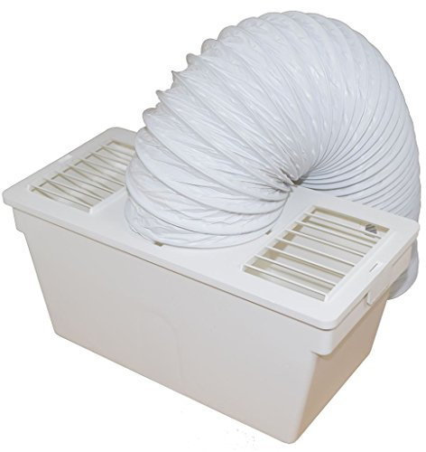 Ufixt Universal Tumble Dryer Condenser Vent Kit Box | Indoor Venting with Hose | Moisture Trap compatible with AEG Ariston Beko Bosch