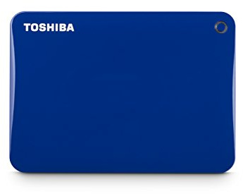 Toshiba 3TB Canvio Connect II Disque Dur Externe 3000 Go Bleu - Disques durs externes (3000 Go, 3.0 (3.1 Gen 1), 5400 TR/Min, Bleu)