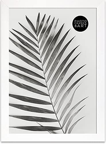 pf+a REAL GLASS a4 picture frame - Oxford Premium White Photo Frame - A4 Certificate Frame / 21x29.7cm Frame