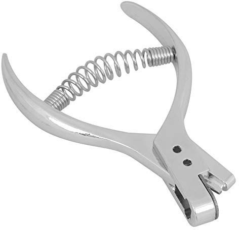 Nikou Kerbschnittzange, Muster Notcher Schneider Nähzange Lochzange Stanzzange Kerbzange Ausklinkzange, Stahl Pattern Notcher Designer Professionelle Pattern Marking Tool 10.5X7cm