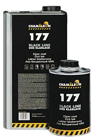 Chamäleon UHS Klarlack 1L 2:1 VOC Kratzfest 2K Acryl Lack Härter Standart 0,5L