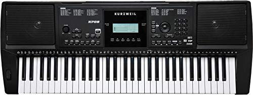 Kurzweil KP80, Keyboard, 61 leichtgewichtete Tasten mit Anschlagdynamik
