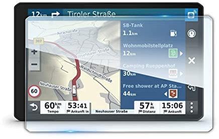 LFOTPP Kompatibel mit Panzerglas Schutzfolie Garmin Camper 1090, GPS Navi Displayschutzfolie
