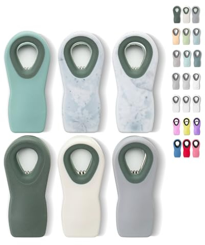 Mr. Pen- Magnetic Chip Clips, 6 Pack, Airtight Seal Reusable Bag Closers for Food Storage, Snacks, Bread & Kitchen Organization, Strong Plastic Clips for Refrigerator Use