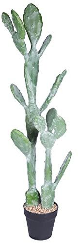 Ruwenus Cactus artificiale 91,4 cm di altezza cactus grandi piante finte cactus Saguaro con fioriera per interni ed esterni, casa, ufficio, negozio, decorazione del giardino