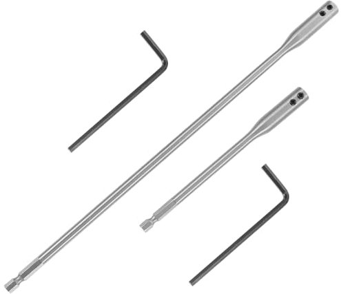 SOESFOUFU Bohrer-verlängerungsset 1 Set Metall-bohrer-verlängerungsstangen-set Für Holz-spatenbohrer Mit Design