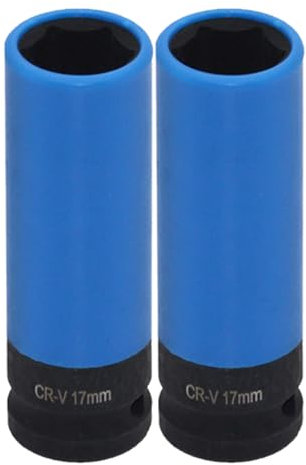 SUMMITDRAGON Lot de 2 clés à douille universelles de 17 mm - Outil de réparation facile à utiliser