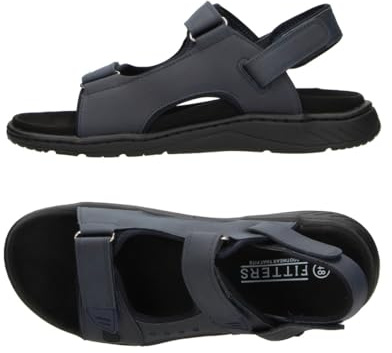 Fitters - Sandales pour homme Franz - Sandales modernes grande taille - Sandales confortables - Grandes chaussures pour homme - Grandes chaussures pour homme - Grande taille - FRANZ 48 49 50 51 52