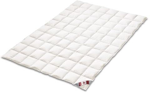 Bach's Betten Welt Mega Preis Canada Daunendecke extra Light Sommerdecke extraweiche Daunen Federn Klasse 1 (200 x 220 cm)