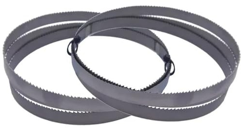 Hojas de sierra de cinta de metal premium, 2 hojas de sierra de cinta bimetálicas M42, hojas de sierra de cinta de corte de precisión de 1638 mm x 13 mm x 0,65 mm x 14 dientes for herrería.