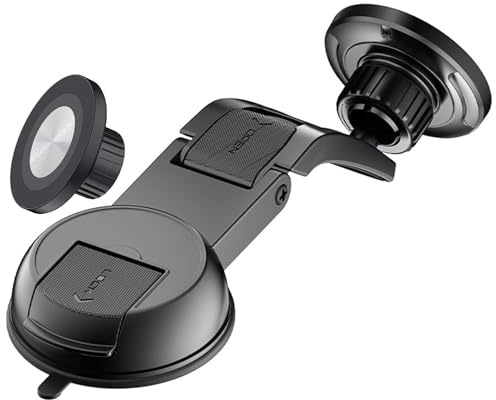 Generisch Soporte magnético para smartphone – Soporte ajustable para smartphones en automóviles | Aspiradora de vacío para smartphone | Para SUV Sedan Minivan