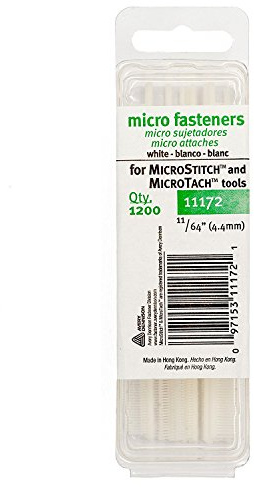 MicroStitch Verschluss Refill-Natural, Kunststoff, 4,4 mm