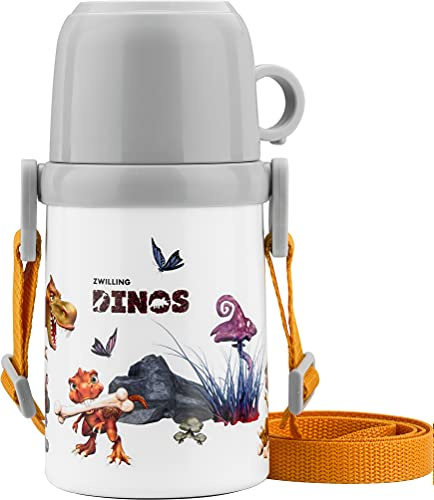 Zwilling Thermo Isoleerfles met beker en draagriem - 380 ml - Dino marca ZWILLING