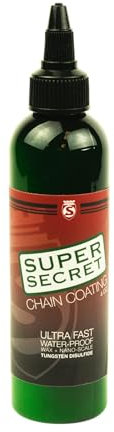 SILCA Super Secret - Flüssigwachs für Fahrradketten - Kompatibel mit Hot Melt Wax - Schnelles, leises und sauberes Fahrradkettenöl - Muc Off Alternatives Fahrradkettenöl - Dry Lube 120ml