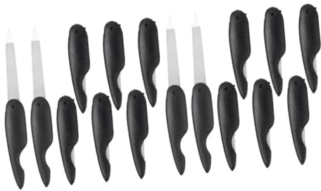 FRCOLOR 16stücke Teiliges Faltbarer Nagelfeilen Metall Doppelseitige Polierfeilen Für Fingernägel Und Fußnägel Langlebig Praktisch Für Maniküre Und Pediküre