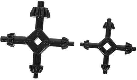 TOBBOMEY 2 pezzi Chiave Mandrino Trapano in Ergonomica in Acciaio Resistente per Serraggio Mandrini Manuali e Trapani Impatto