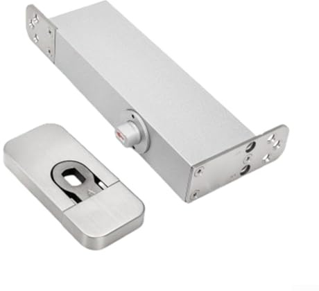 Cierrapuertas hidráulico de cierre automático oculto para puertas de madera de acero, resorte de suelo, sin ranura para excavación, ajustable, silencioso, invisible (211L)