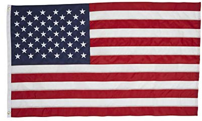 Allied Drapeau brodée en Nylon U.S. Drapeau, 0,9 m par 1,5 m