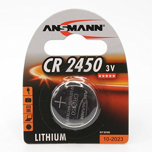 10er Set: ANSMANN 5020112 Knofpzelle Batterie Lithium CR2450-3V