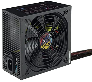TOOQ TQAPOLO-750SP - Fuente de Alimentación ATX 750W con PFC Activo, Negro