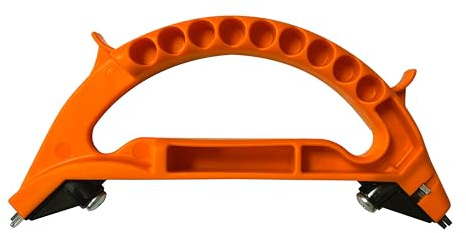 AccuSharp All-in-One Sharpener, All Purpose Sharpener for Knives, Scissors, Garden Tools, Sharpens & Restores Serrated Knives, Cleavers, Axes, Machete, Orange