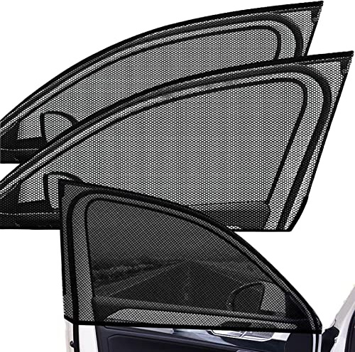 2pz Parasole Auto, Parasole Per Finestrini Laterali Auto, Tendine Oscuranti Per Auto, Parasole In Rete Traspirante Per Finestrini Auto, Zanzariera Per Auto, Protezione Per Bambini, Adulti, Animali