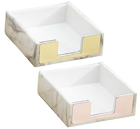Operitacx 2stücke Aufbewahrung Für Notizblöcke Acryl-aufbewahrungshalter Aufbewahrungsbox Für Arbeitsplatte Schreibtisch-Organizer Organizer Für Kleinigkeiten Ablageregal Für Arbeitsplatte b