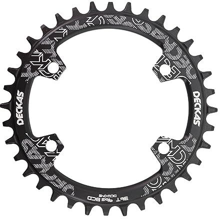 RAAMKA Kettenblatt 96BCD Kettenblatt rund 32T 34T 36 38 40 42 96BCD Radfahren Fahrrad Kettenblatt Zahnplatte FahrradkettenbläTter (Size : 42T, Color : Noir)