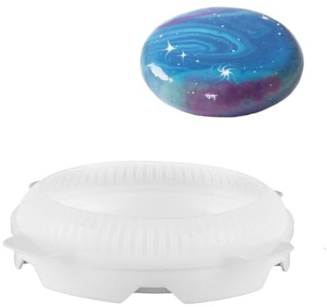 MEETOZ Silicone Flower Cake Mold, Chocolate Mousse Dessert Mould,Silicone Oven Safe Non-Sticky Baking Pan, for Home Kitchen DIY Baking.