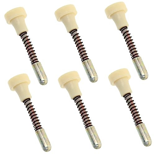 BESTonZON 18 Stk Buddha-Licht führte Lotus Kolbenriegel federbelastet bildschirm Riegel für Babybett Federverschlüsse für Käfigtüren befestigen Federverschluss Federstift Krippe Plastik