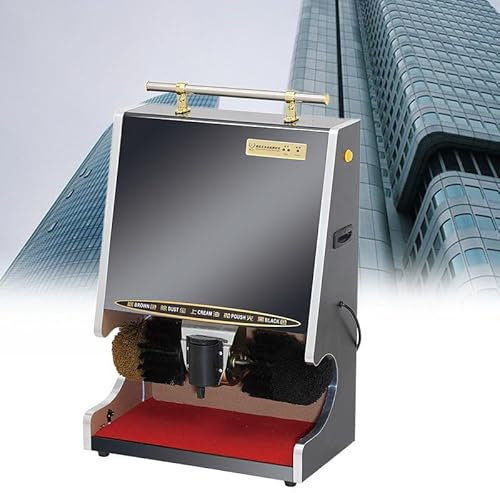 WEIMILOR Cireuse à Chaussures, Machine à cirer Les Chaussures à Induction entièrement Automatique pour la Maison, Machine à cirer Les Chaussures électrique dans Le Hall de l'hôtel Public