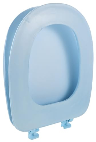 EXCEART Copriwater in Schiuma Per Wc Standard Sedile Wc Imbottito Morbido Facile Da Montare e Pulire Accessorio Per Bagno Colore