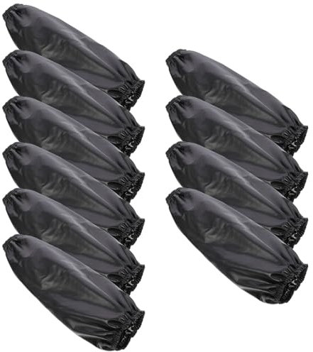 Lurrose 5pares Mangas Soldadura Protección Brazos Resistente Calor Transpirables Cómodas