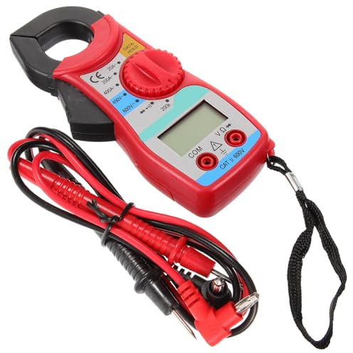 NUOBESTY Medidor Digital De Voltaje y Corriente Amperímetro De Pinza Precisión Garantizada