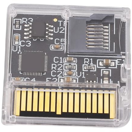 Cuifati Périphérique de Sauvegarde de Jeu Compatible avec Les Consoles Portables 3DS 2DS, Prend en Charge Le Pilote de Puce FPGA NTRBOOT avec Noyau Wood pour Carte Mémoire FAT32